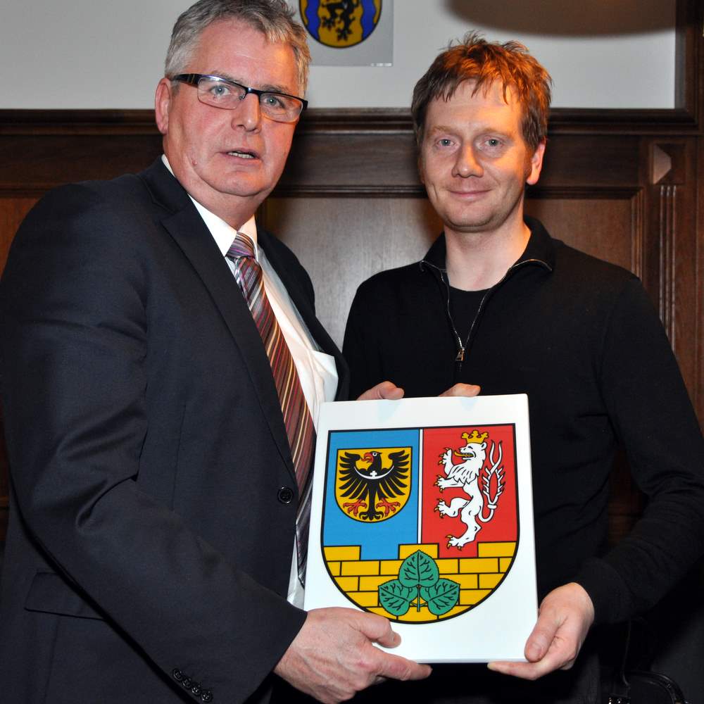 Landkreis Görlitz zeigt Wappen in Berlin Görlitzer Anzeiger